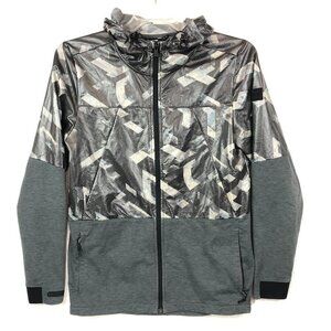 Under Armour Gray And Black Camo Cycling Hoodie Size S